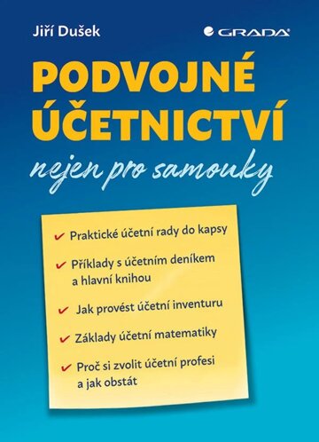 Obálka knihy Podvojné účetnictví nejen pro samouky