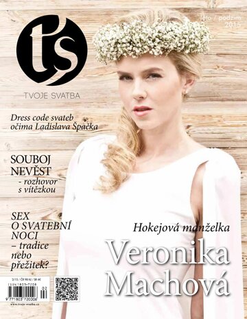 Obálka e-magazínu Tvoje Svatba léto/podzim 2015