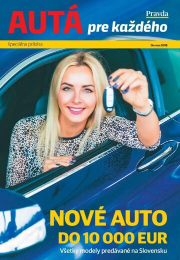 Obálka e-magazínu Autá pre každého 11. 10. 2018