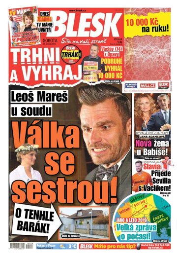 Obálka e-magazínu Blesk 23.2.2019