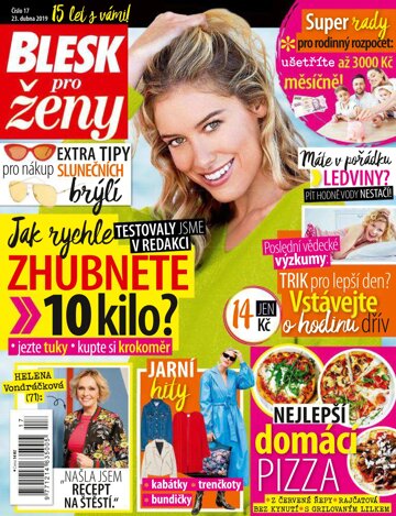 Obálka e-magazínu Blesk pro ženy 17/2019