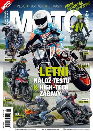 Obálka e-magazínu Motohouse 8-9/2020