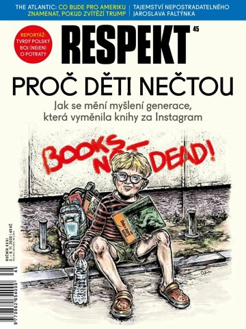 Obálka e-magazínu Respekt 45/2020