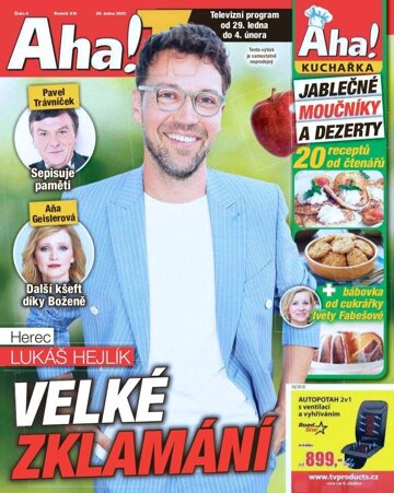 Obálka e-magazínu AHA! Tv - 28.1.2021