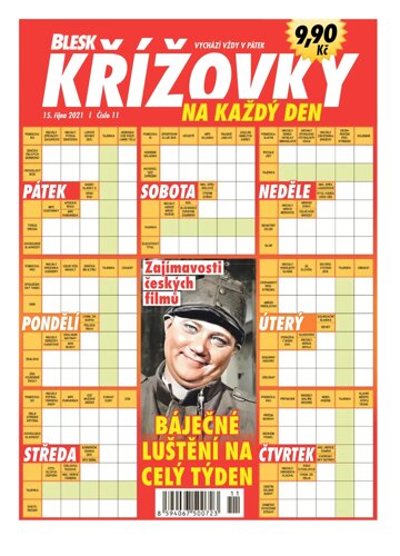 Obálka e-magazínu Blesk křížovky na každý den 11/2021