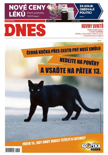 Obálka e-magazínu MF Dnes 13.5.2022