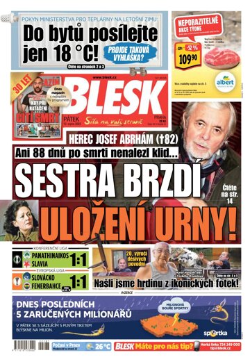 Obálka e-magazínu Blesk 12.8.2022