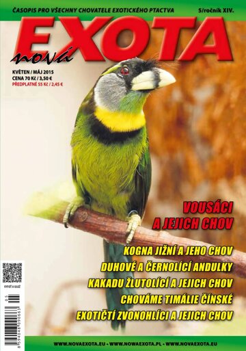 Obálka e-magazínu Nová EXOTA 5/2015