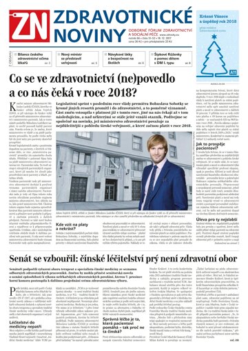 Obálka e-magazínu Ze Zdravotnictví 51/2017