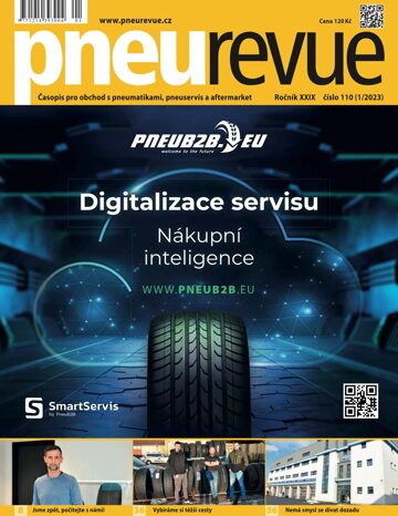 Obálka e-magazínu PNEU REVUE 1/2023