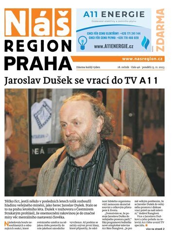 Obálka e-magazínu Náš Region - Praha 46/2023