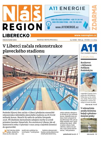 Obálka e-magazínu Náš Region - Liberecko 45/2024