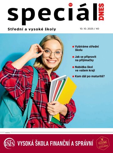 Obálka e-magazínu Magazín DNES SPECIÁL Severní Čechy - 10.10.2025