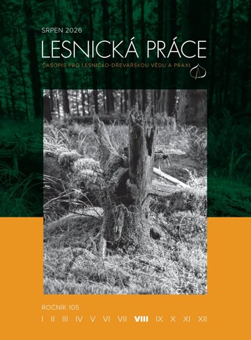 Obálka e-magazínu lesnická prace 2026 08