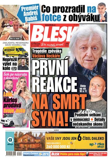 Obálka e-magazínu Blesk 26.8.2026