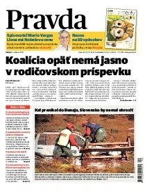 Obálka e-magazínu Pravda 8.10.2010