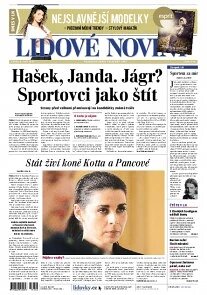 Obálka e-magazínu Lidové noviny 4.9.2013
