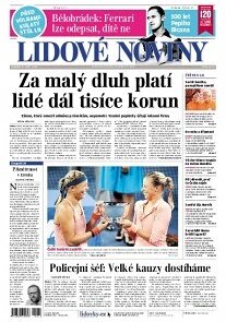 Obálka e-magazínu Lidové noviny 9.9.2013