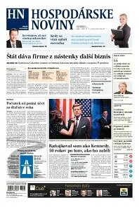 Obálka e-magazínu Hospodárske noviny 22.11.2013