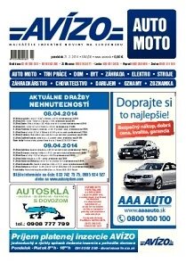 Obálka e-magazínu Avízo 38 (31.3.2014)