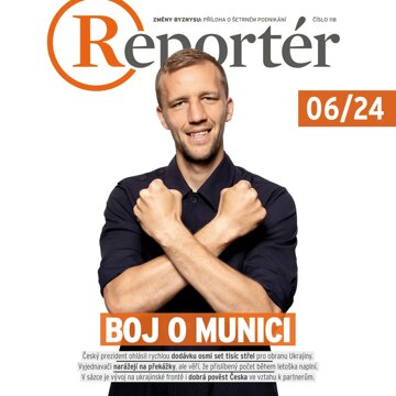 Obálka audioknihy Reportér červen 2024