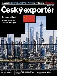 Obálka e-magazínu Ekonom 43 - 23.10.2014 - příloha Český exportér