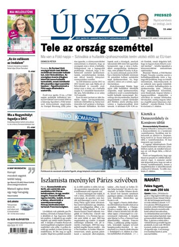Obálka e-magazínu Új Szó 22.4.2017