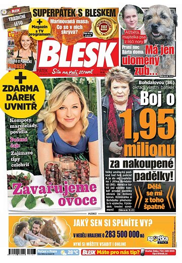 Obálka e-magazínu Blesk 21.7.2017