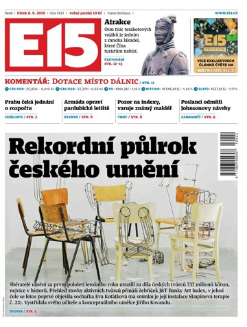 Obálka e-magazínu E15 6.9.2019