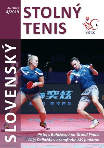 Obálka e-magazínu Slovenský stolný tenis 4/2019