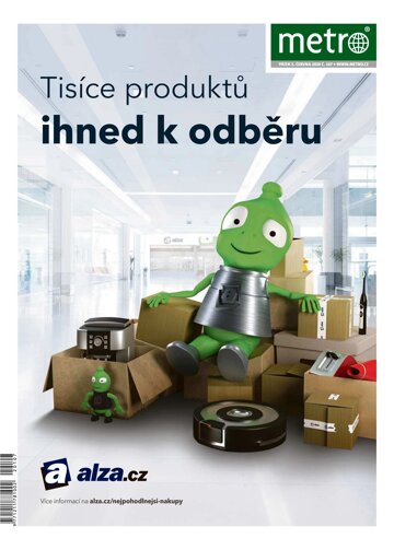 Obálka e-magazínu deník METRO 5.6.2020