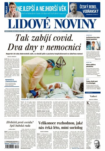 Obálka e-magazínu Lidové noviny 13.3.2021