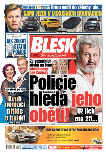 Obálka e-magazínu Blesk 10.11.2021