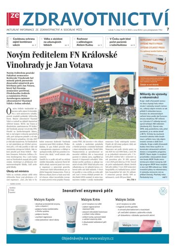 Obálka e-magazínu Ze Zdravotnictví 7/2022