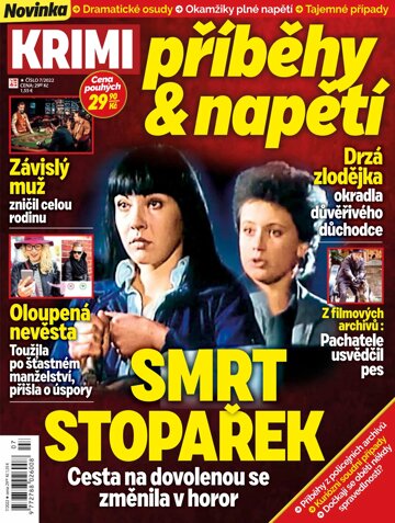 Obálka e-magazínu Krimi revue - příběhy a napětí 7/22