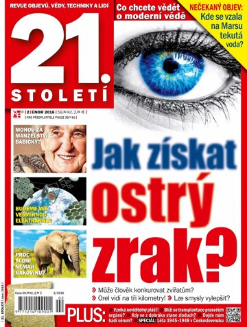 Obálka e-magazínu 21. století 2/16