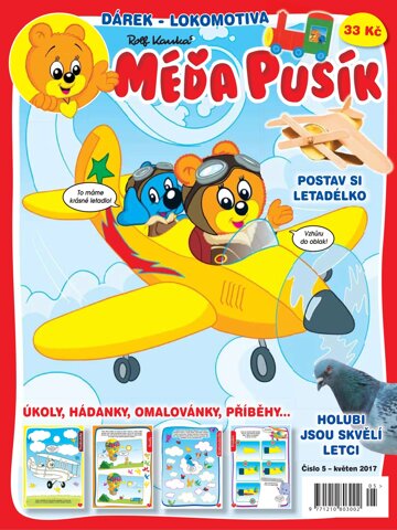 Obálka e-magazínu Méďa Pusík 5/2017
