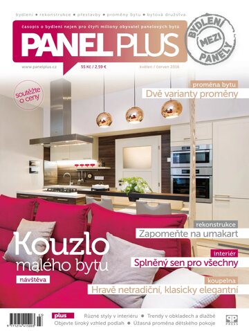 Obálka e-magazínu Bydlení mezi Panely PANEL PLUS 3/2016