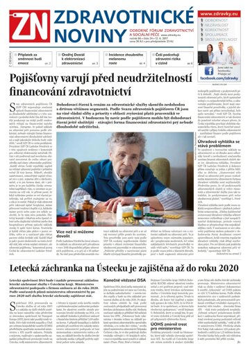 Obálka e-magazínu Ze Zdravotnictví 24/2017