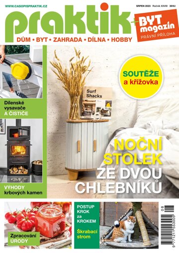 Obálka e-magazínu PRAKTIK & příloha Byt magazín 8/2023