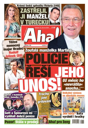 Obálka e-magazínu AHA! 15.6.2024