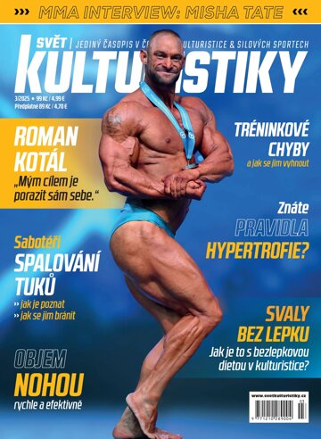 Obálka e-magazínu Svět Kulturistiky 3/2025