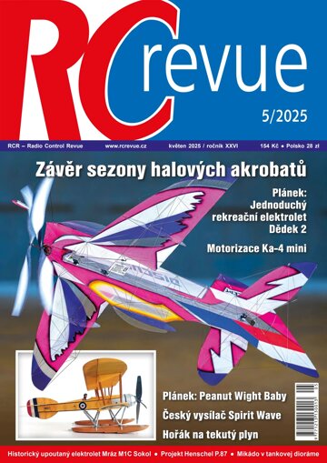 Obálka e-magazínu RC revue 5/2025