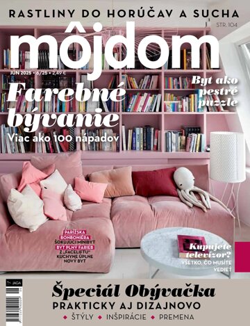 Obálka e-magazínu Môj dom 6/2025