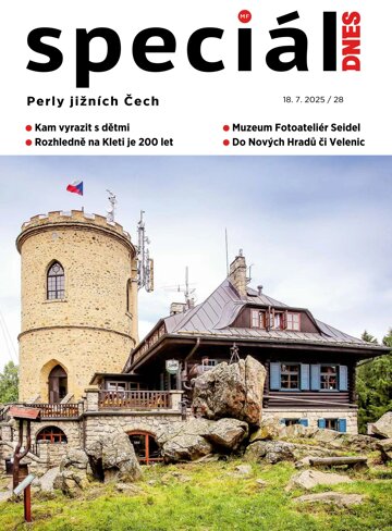 Obálka e-magazínu Magazín DNES SPECIÁL Jižní Čechy - 18.7.2025