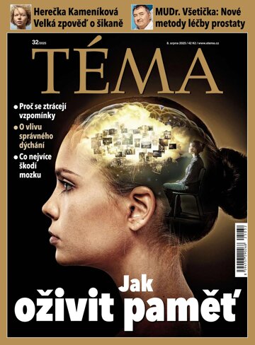 Obálka e-magazínu TÉMA 8.8.2025