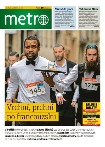 Obálka e-magazínu deník METRO 24.9.2025