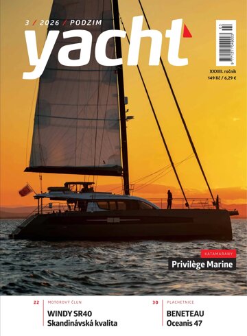 Obálka e-magazínu Yacht 3/2026 PODZIM