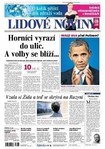 Obálka e-magazínu Lidové noviny 5.9.2013