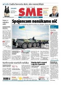 Obálka e-magazínu SME 6.5.2014